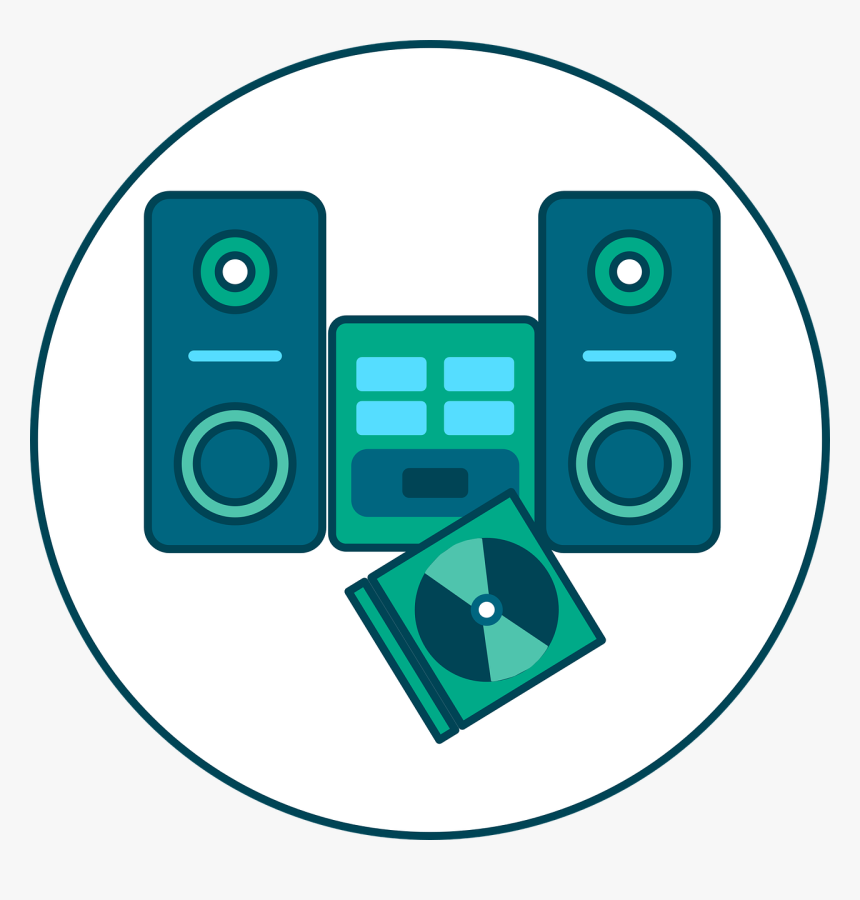 Transparent Cd Vector Png - Cd Player Clipart Png, Png Download
