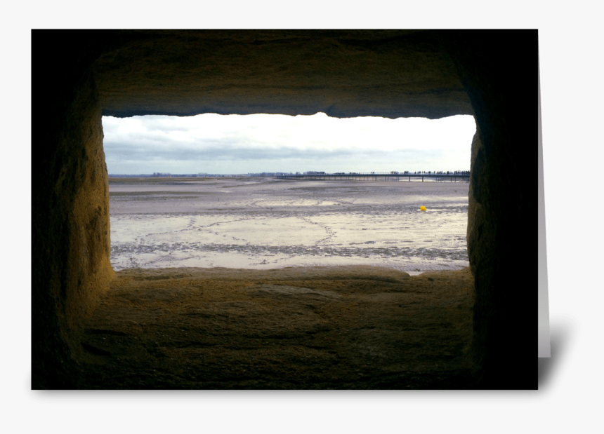French Castle View Greeting Card - Sea, HD Png Download