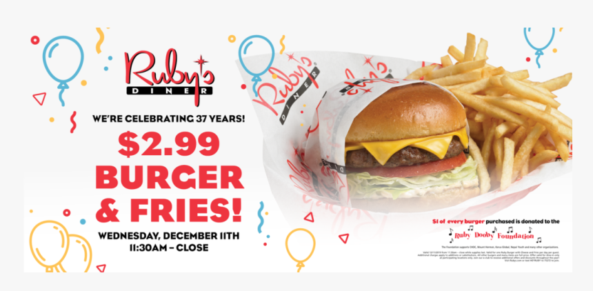 Ruby's Diner, HD Png Download