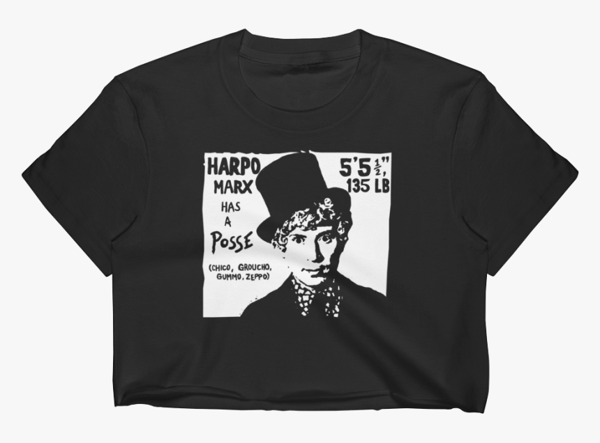Harpo Marx Has A Posse - Harpo Marx T Shirt, HD Png Download