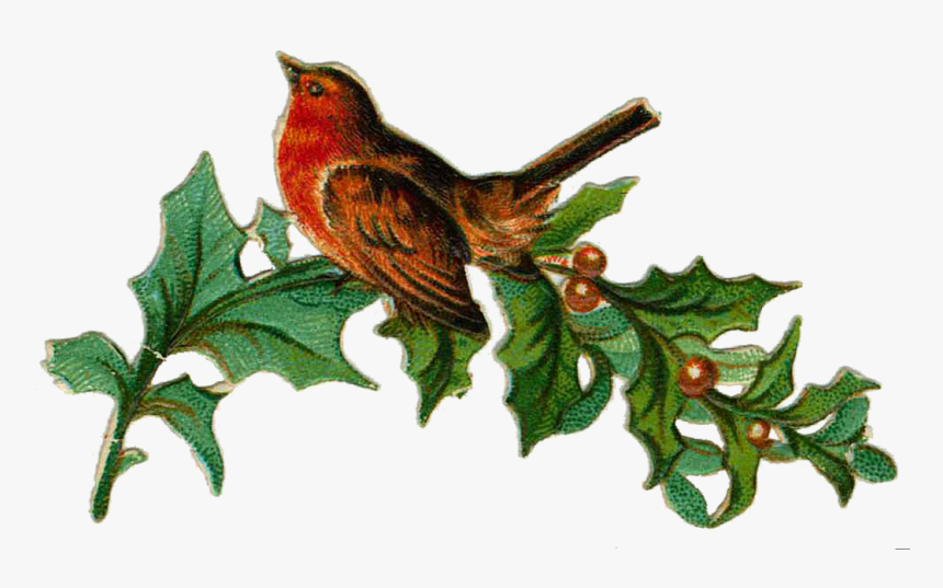 Victorian Merry Christmas Clip Art - Clip Art Victorian Christmas, HD Png Download