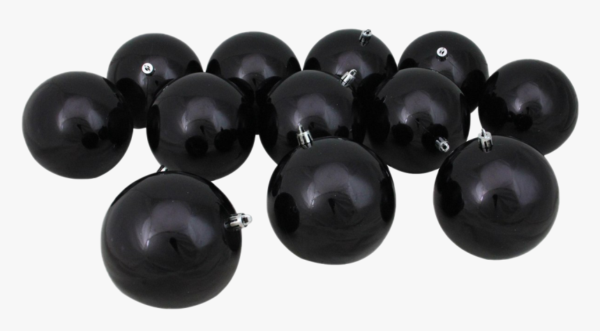 Black Christmas Ball Png Transparent Image - Currant, Png Download