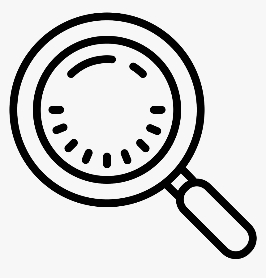 This Icon Is Supposed To Represent A Magnifying Glass - Search Icon Cute, HD Png Download