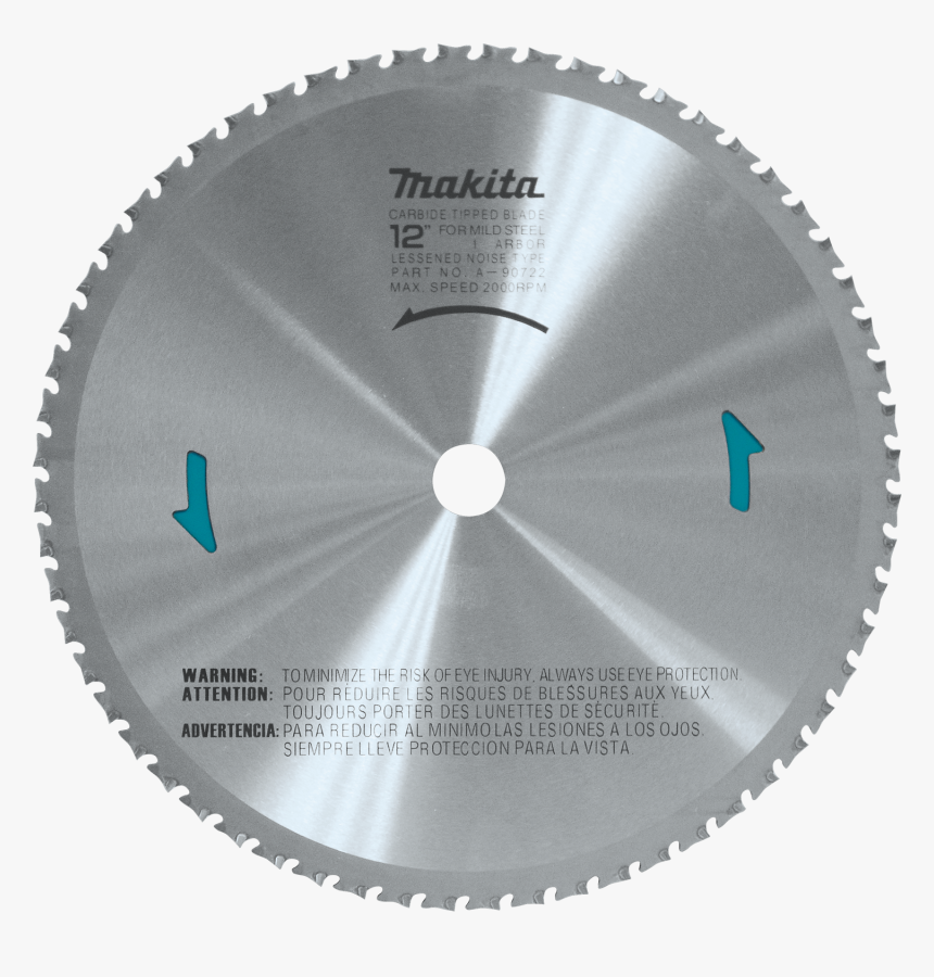 A-90722 - Makita Carbide Blade 80t 14 Inch, HD Png Download