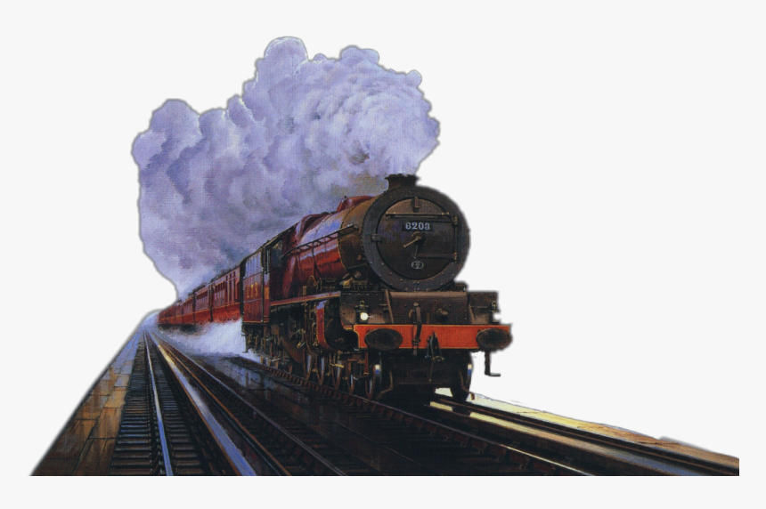 #train #smoke #jhyuri - Uk Steam Locomotives Art, HD Png Download