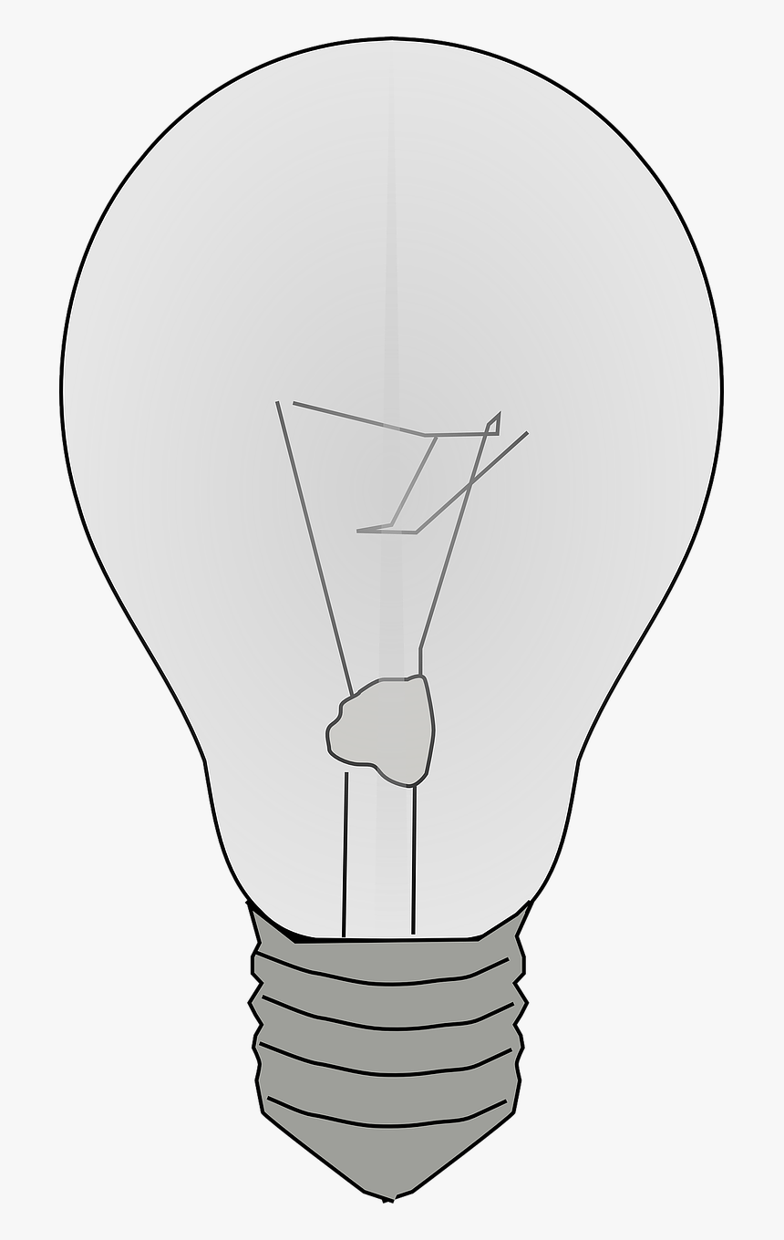 Lightbulb Electric Light Incandescent Free Photo - Incandescent Light Bulb, HD Png Download