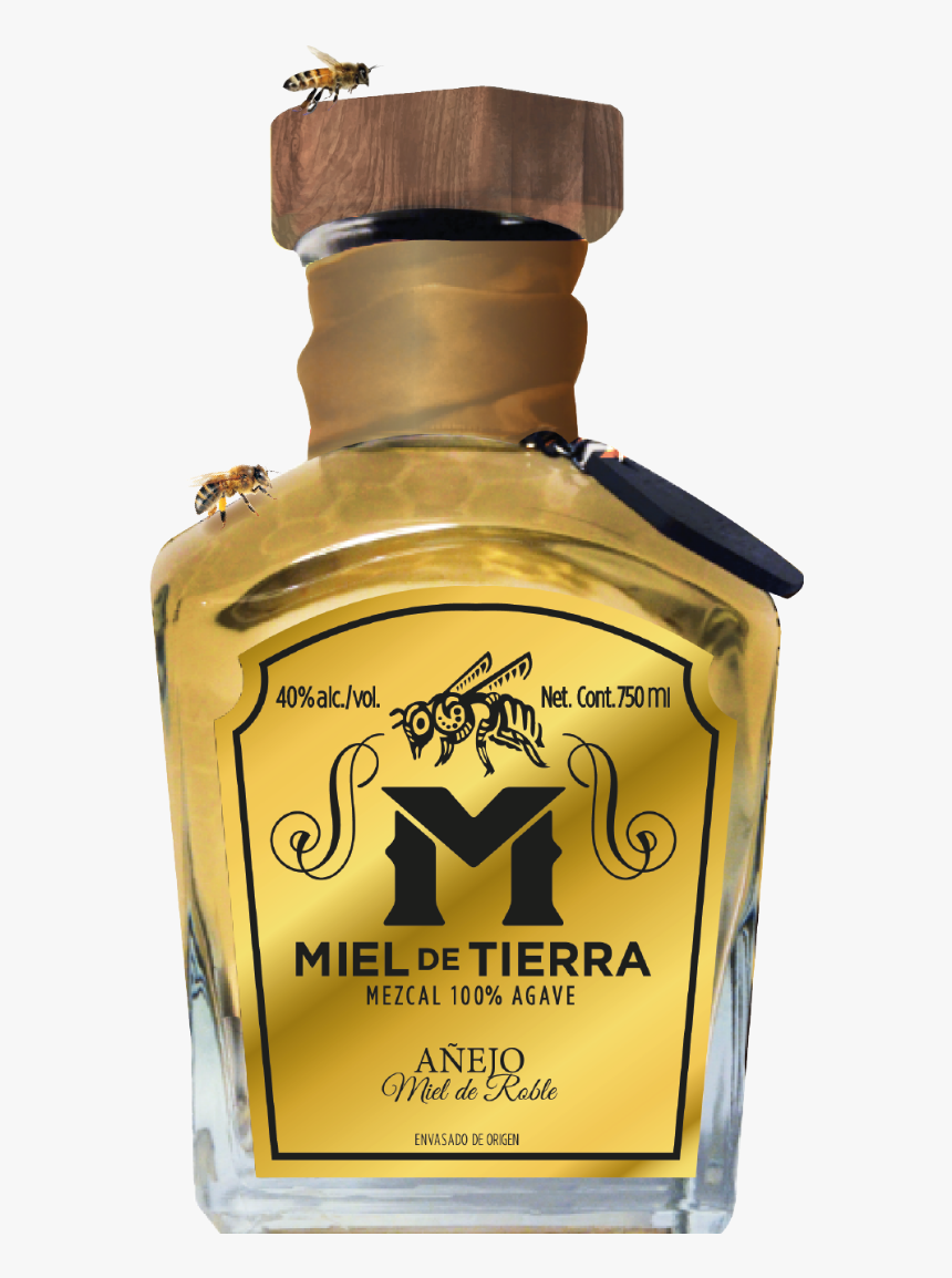 Miel De Tierra Anejo Mezcal - Mezcal Miel De Tierra Joven, HD Png Download