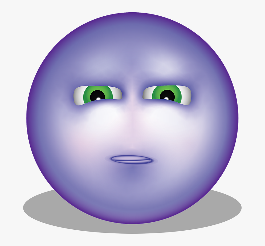 Graphic, Emoticon, Stubborn, Obstinate, Brat - Circle, HD Png Download