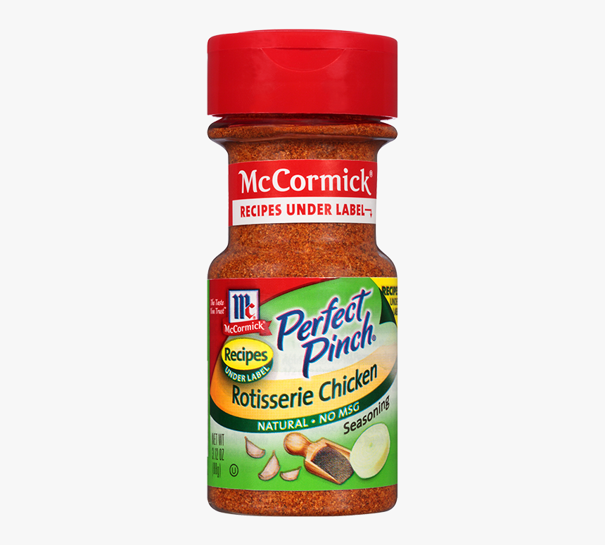 Mccormick® Perfect Pinch® Rotisserie Chicken Seasoning - Mccormick Rotisserie Chicken Seasoning, HD Png Download