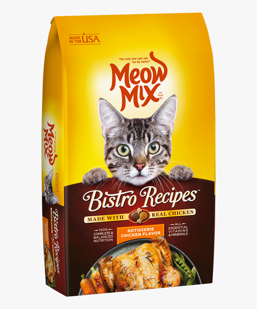 Meow Mix Bistro Recipes, HD Png Download