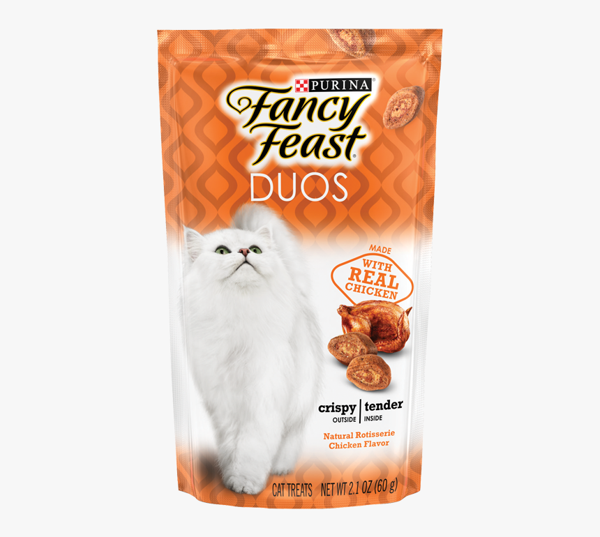 Fancy Feast Duos Cat Treats, HD Png Download