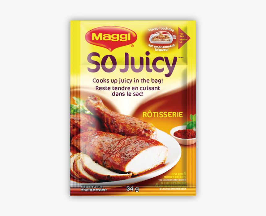 Alt Text Placeholder - Maggi So Juicy Garlic Chicken, HD Png Download