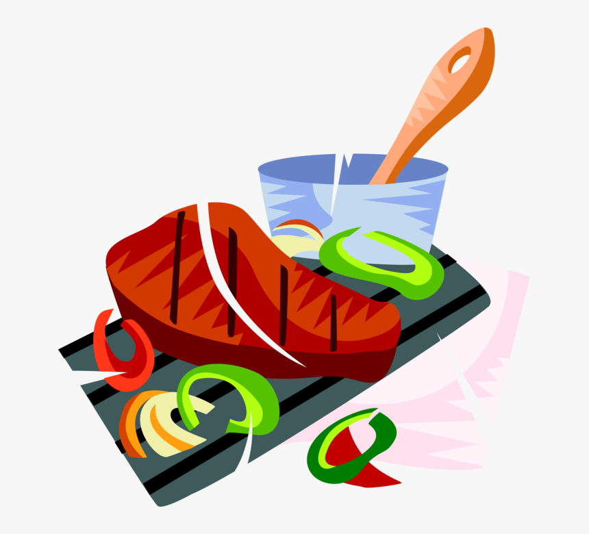 Transparent Bbq Party Clipart - Steak Clip Art, HD Png Download