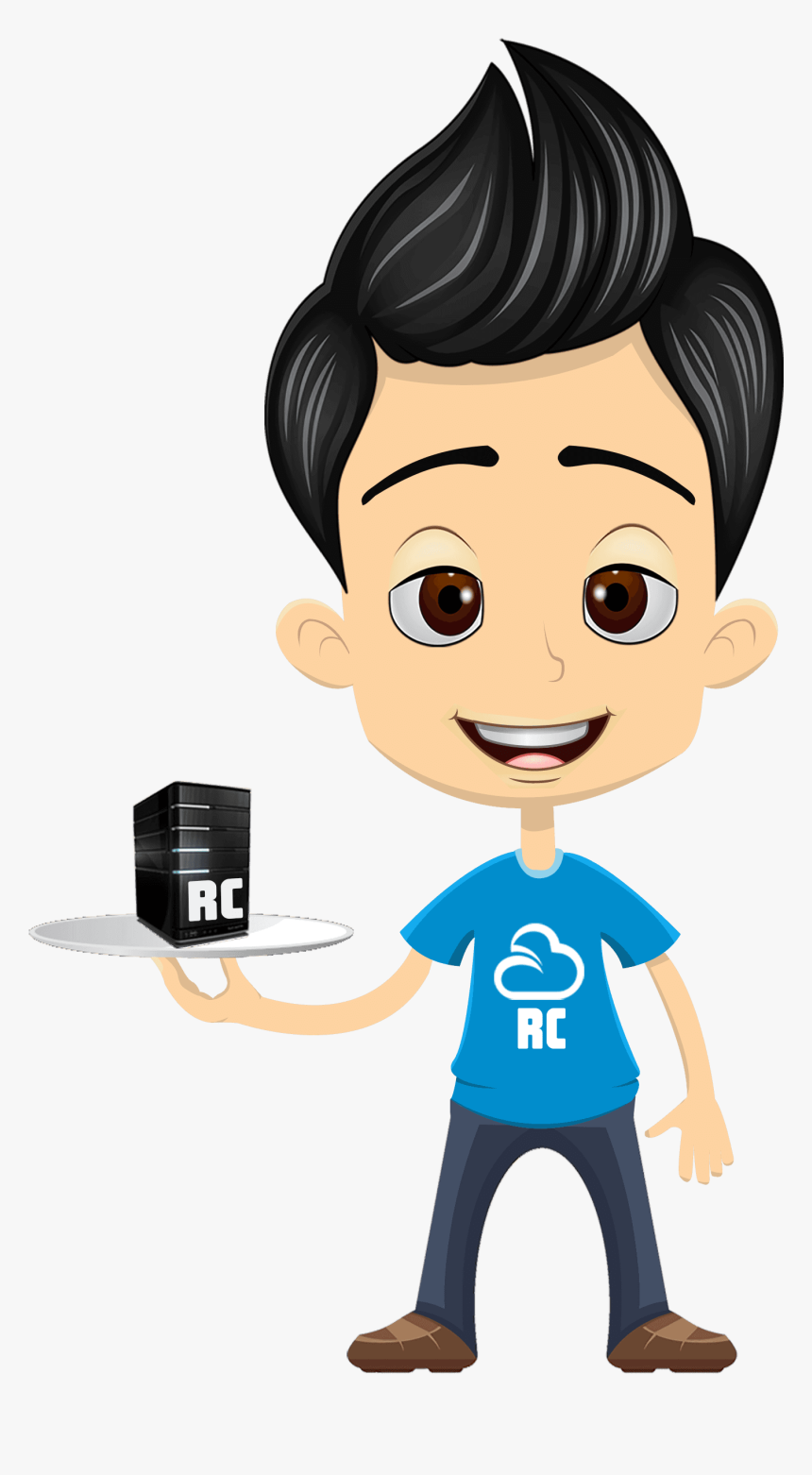 Dedicated Server Hosting Cartoon, HD Png Download