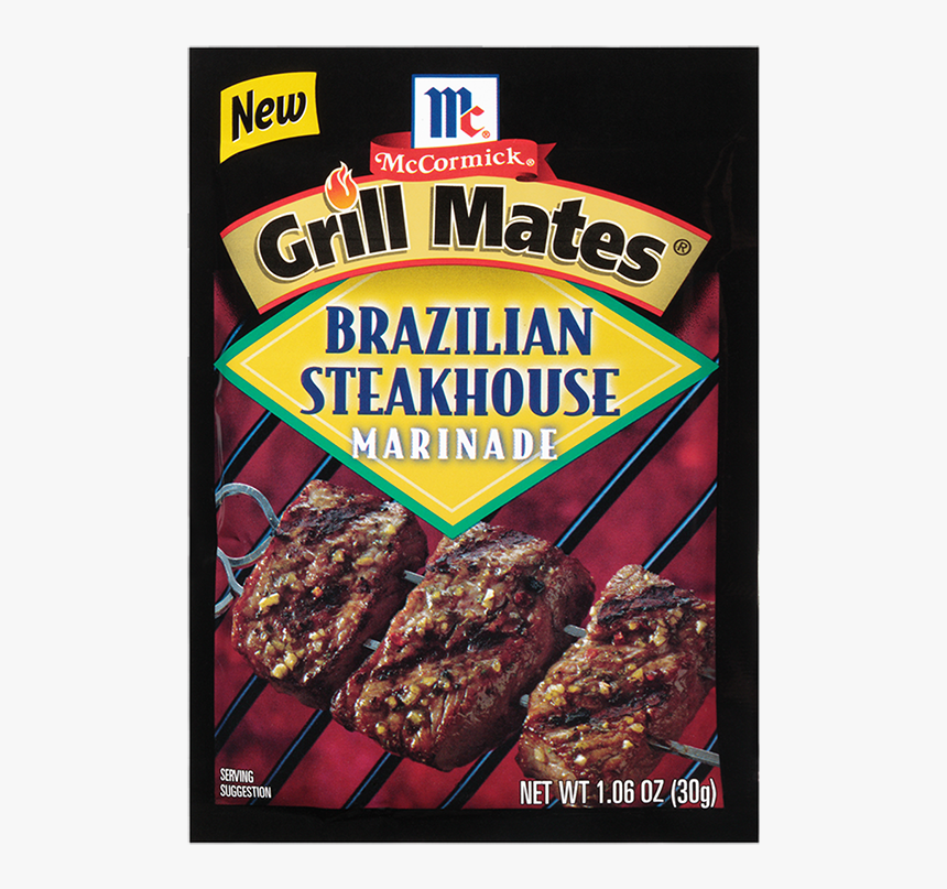 Mccormick® Grill Mates® Brazilian Steakhouse Marinade - Mccormick Garlic Herb And Wine, HD Png Download