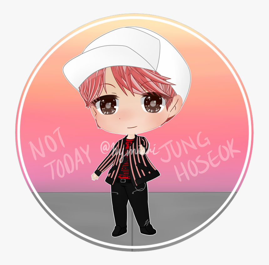 Transparent Bts Chibi Png - Chibis Bts Not Today, Png Download