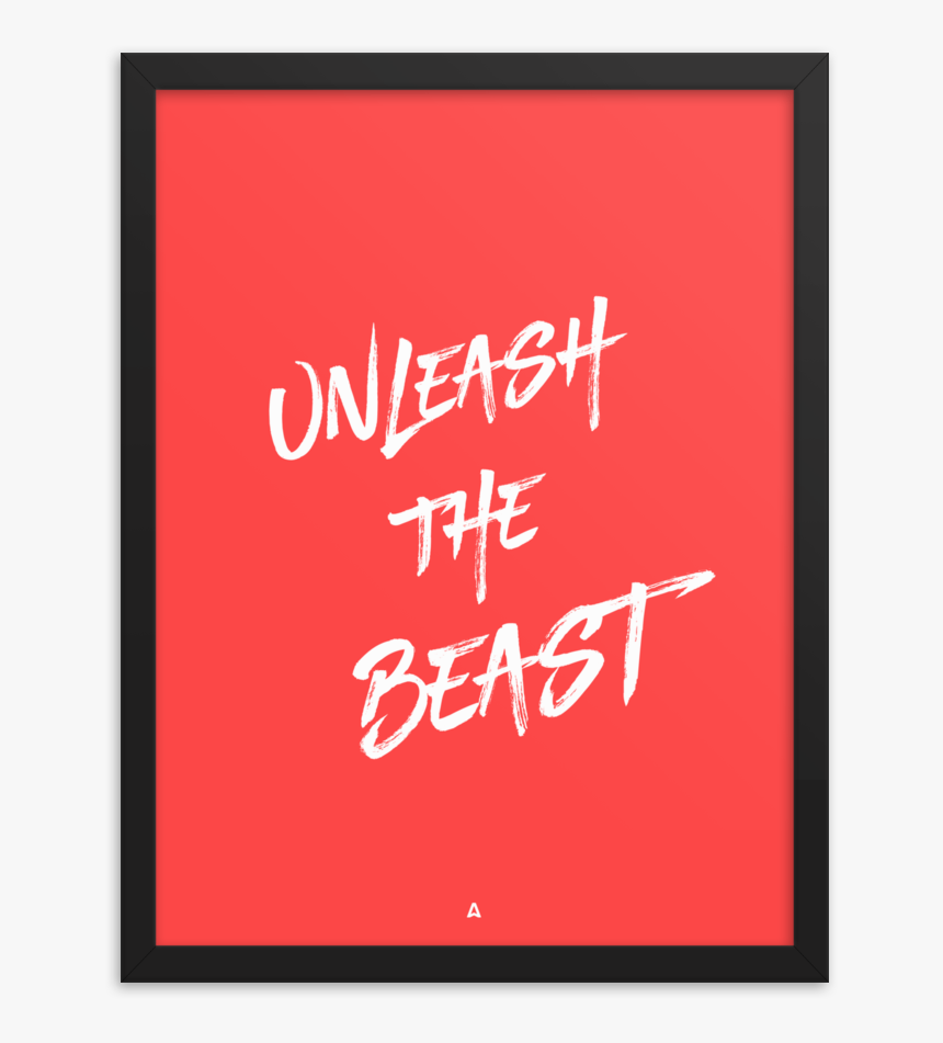 Unleashc Mockup Transparent Transparent Black - Calligraphy, HD Png Download