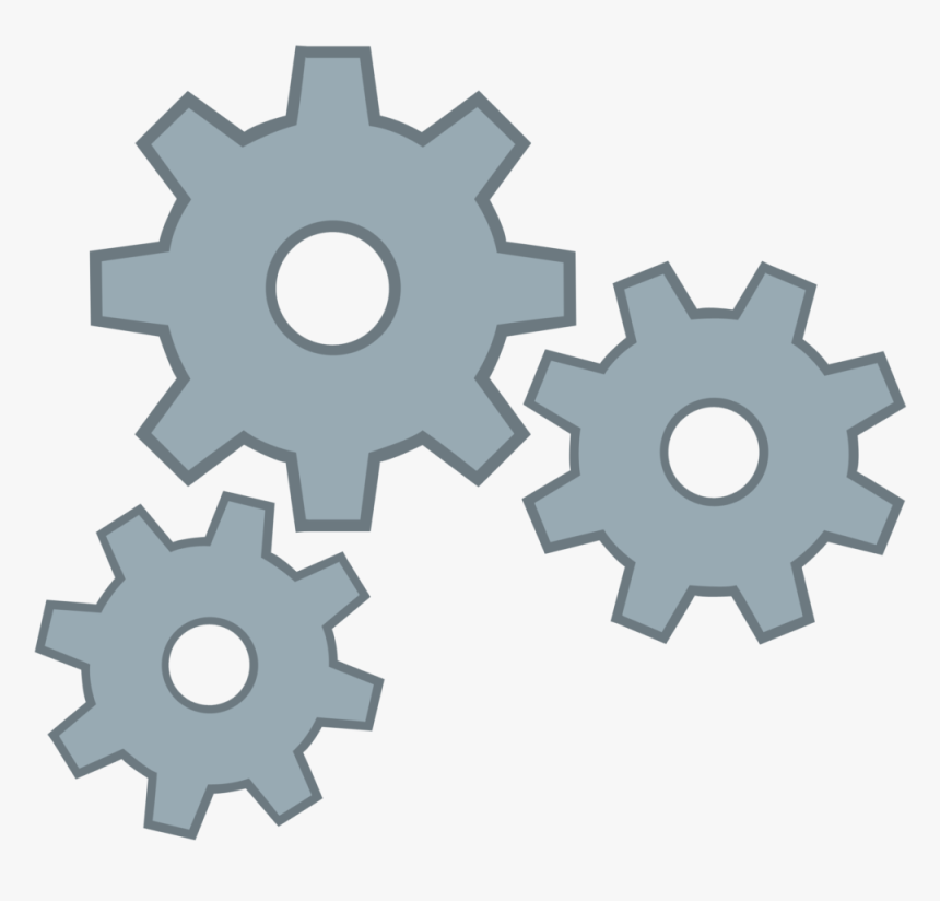 Transparent Gears Png - Gears Clipart Transparent Background, Png Download