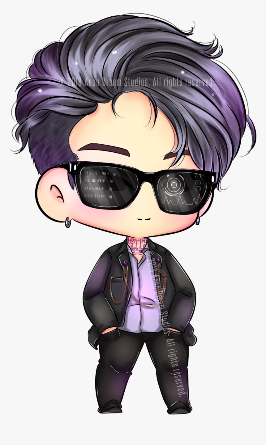 Bts To The Edge Of The Sky Chibi, HD Png Download