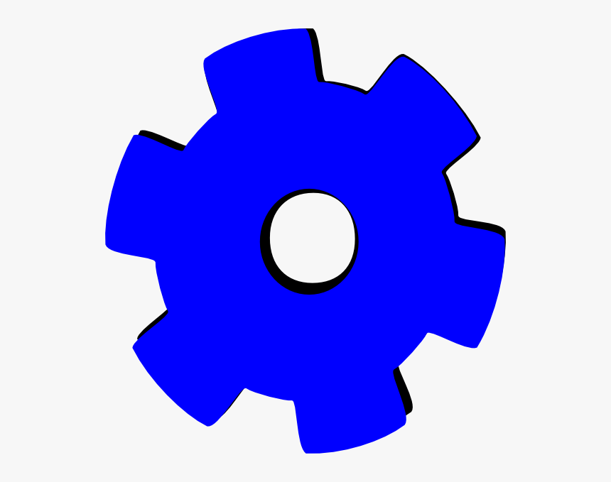 Blue Gear Svg Clip Arts, HD Png Download