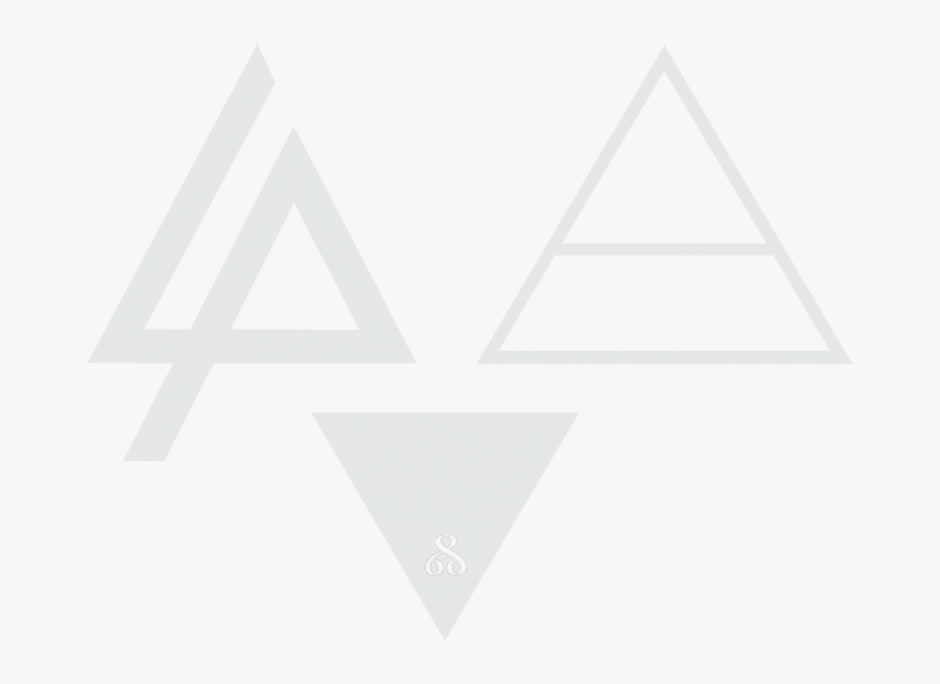 Pin Upside Down Triangle On Tumblr On Pinterest - Thirty Seconds To Mars Linkin Park, HD Png Download