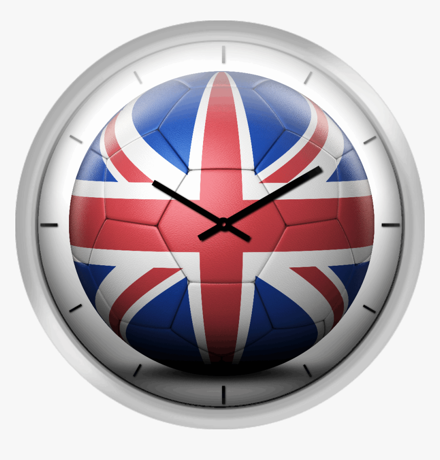 Flag Of United Kingdom On Soccer Ball - Cayman Islands British Territory, HD Png Download