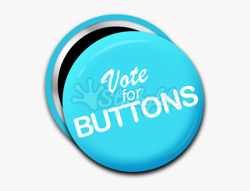 Pin Backed Buttons - Circle, HD Png Download