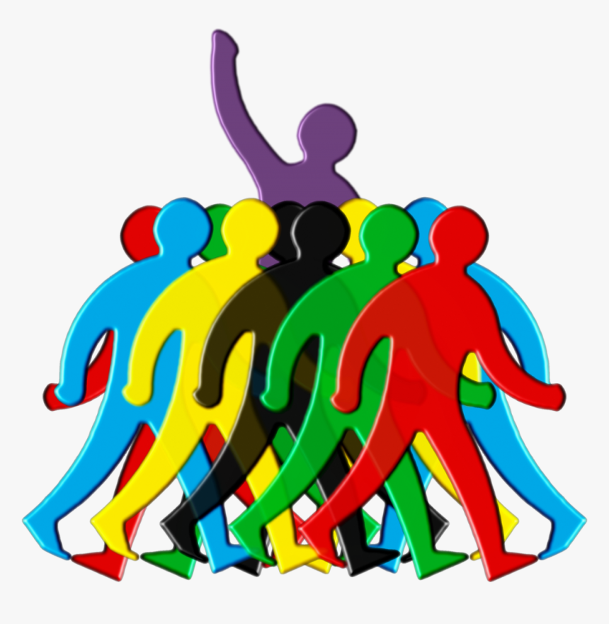 Crowd, Stand Out, Group, Personnel, Staff, Workforce - School Leadership Clipart, HD Png Download