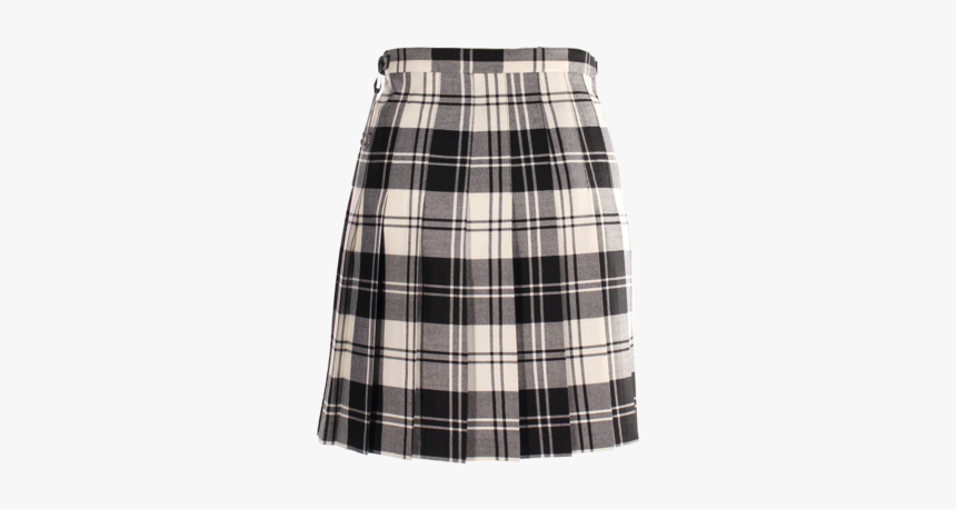 Black & White Mini Kilt - Miniskirt, HD Png Download