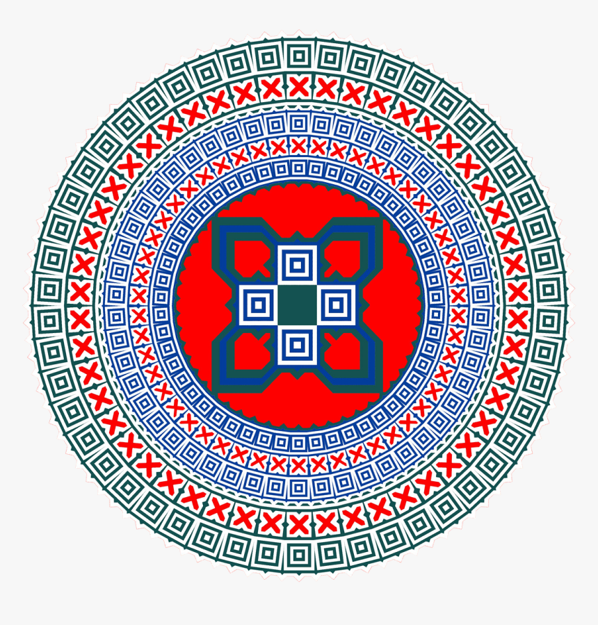 Design Circular Aztec Free Photo - Pool Drain Ramp Covers, HD Png Download