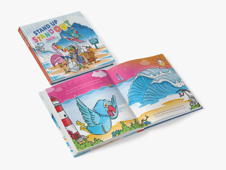 Mental Health Children Picture Book Titled Stand Up - Creative Arts, HD Png Download