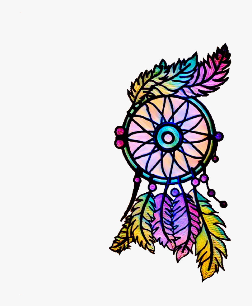 Ftestickers Dreamcatcher Colorful Aztec Boho Png Freest - Clip Art, Transparent Png