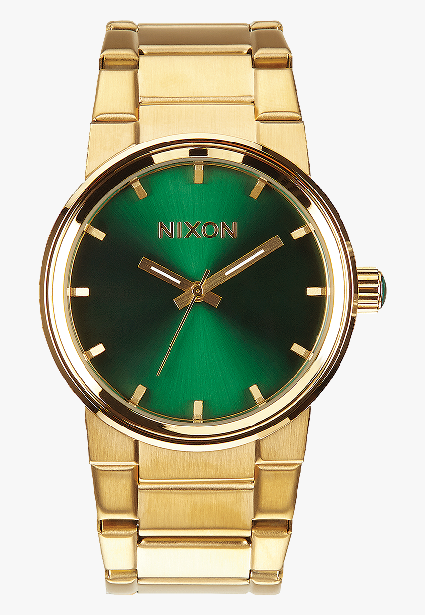 Nixon Cannon Gold Green, HD Png Download