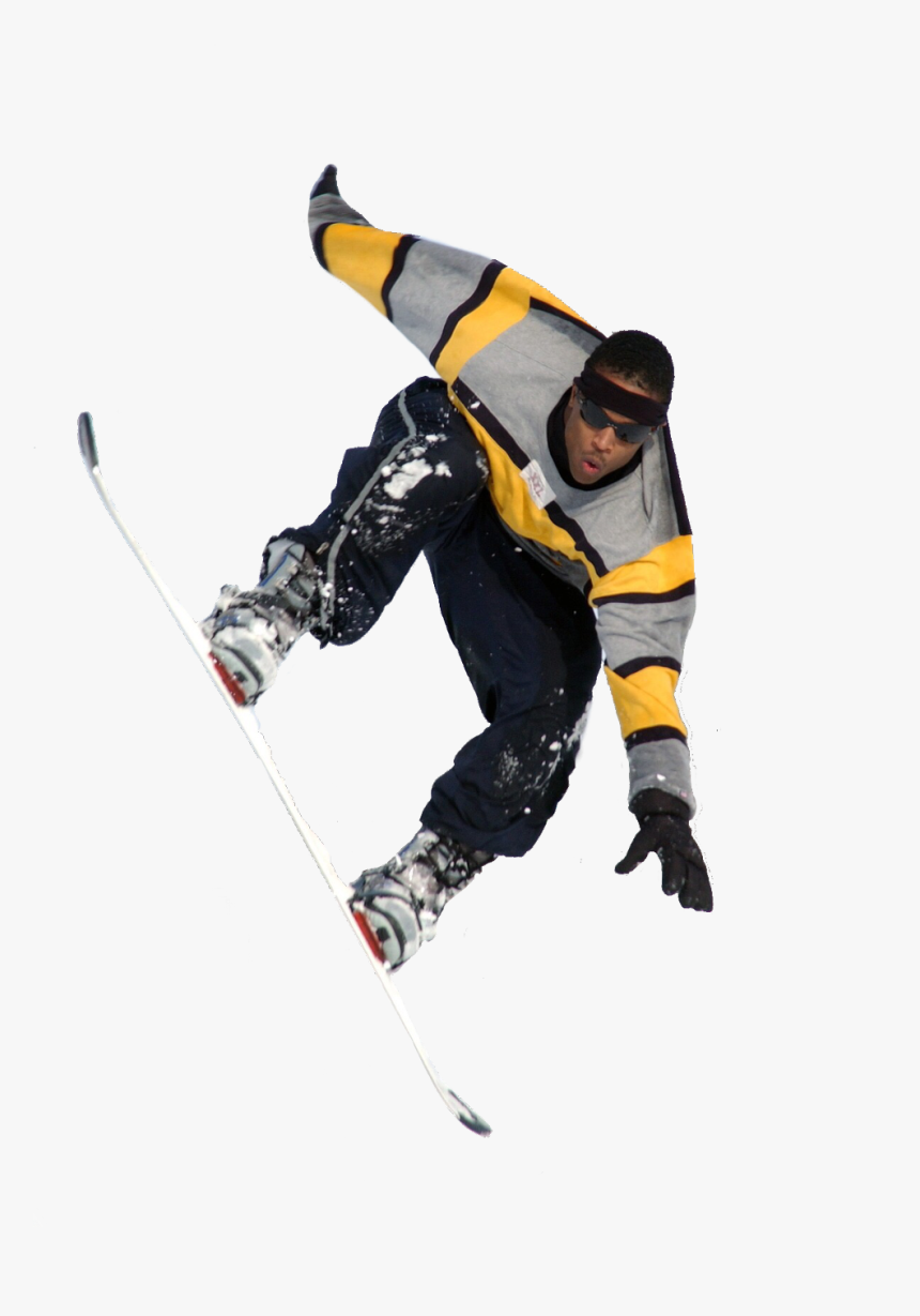 Transparent Snowboarding Png - Funny Downhill Skiing, Png Download