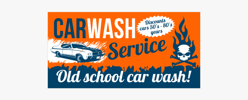 Logo Car Wash Banner, HD Png Download