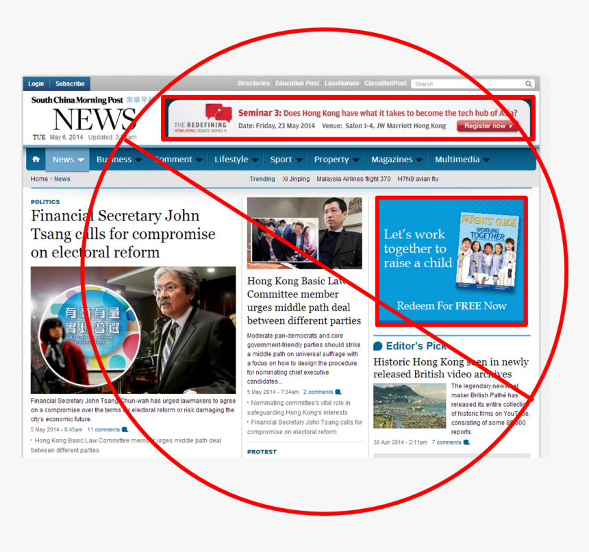 The Dominance Of Decades Old Formats Is On The Wane - Banner Ad, HD Png Download
