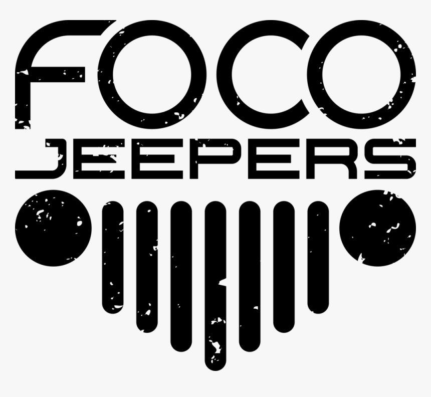 Focojeepers Logomain Distressed - Circle, HD Png Download