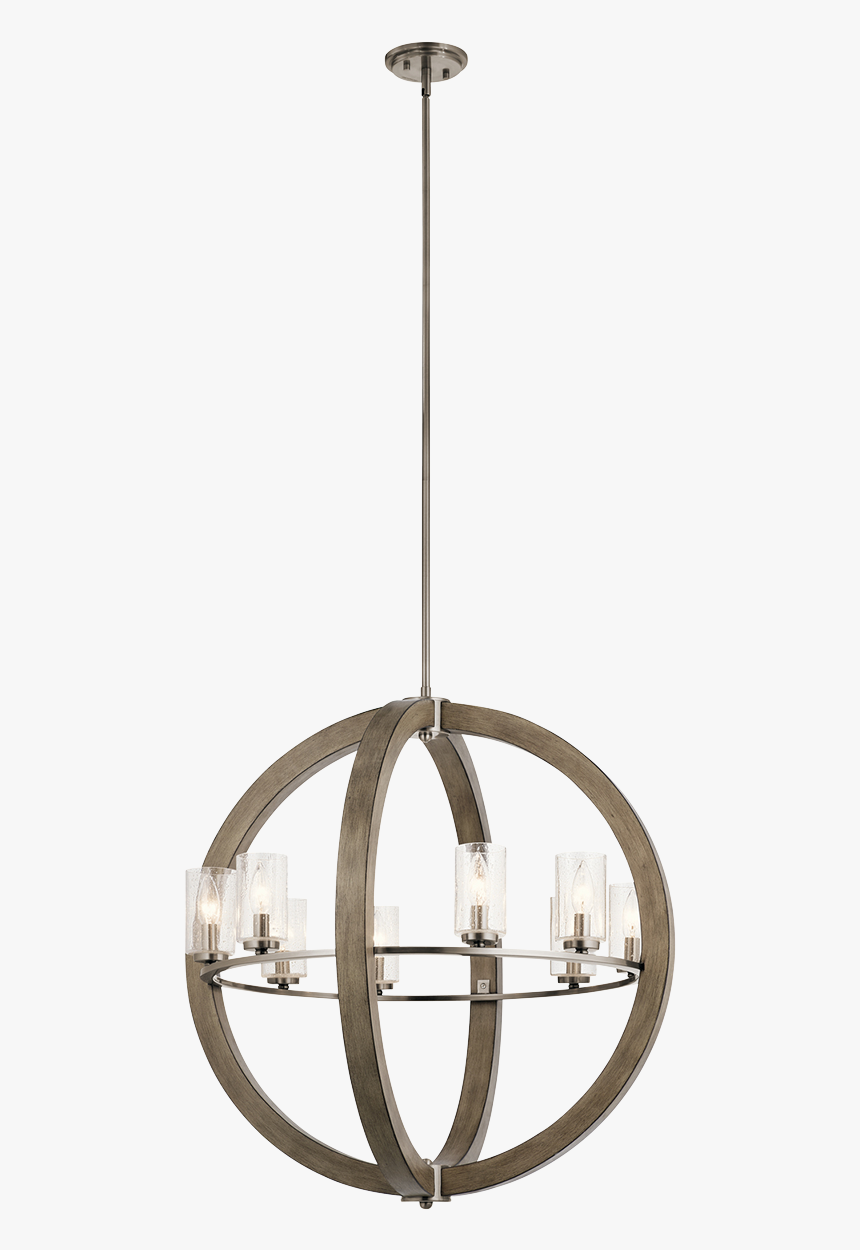 Wood Globe Chandelier, HD Png Download