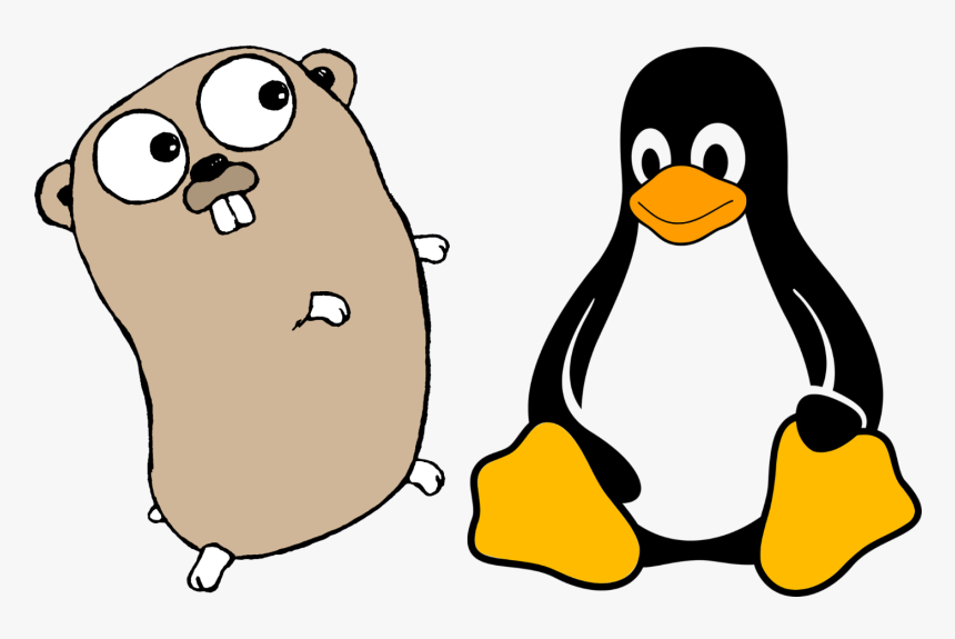 Transparent Gopher Png - Linux Tux Clipart, Png Download