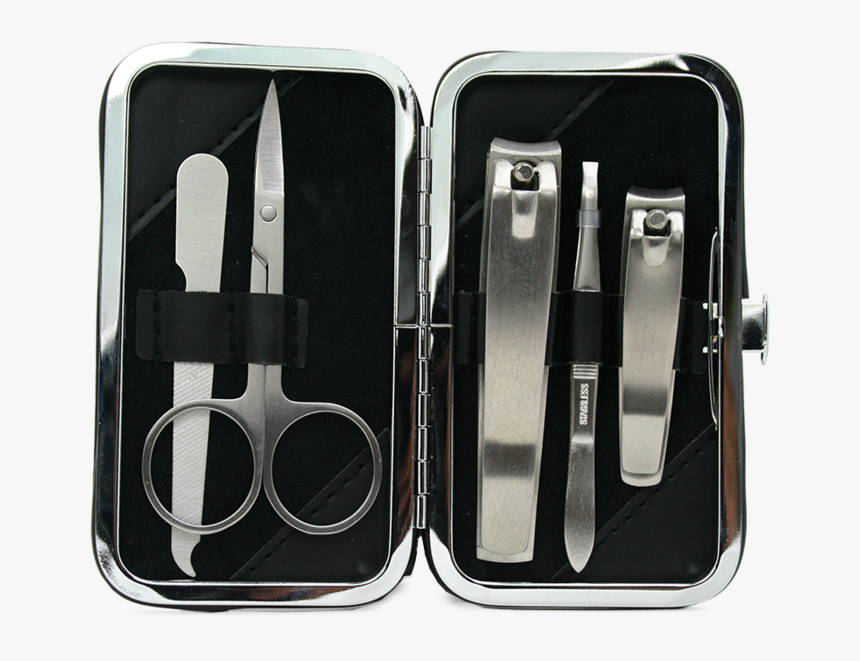 Rockwell Razors Stainless Steel Manicure Set 

 
 Data - Stainless Steel Manicure Set, HD Png Download