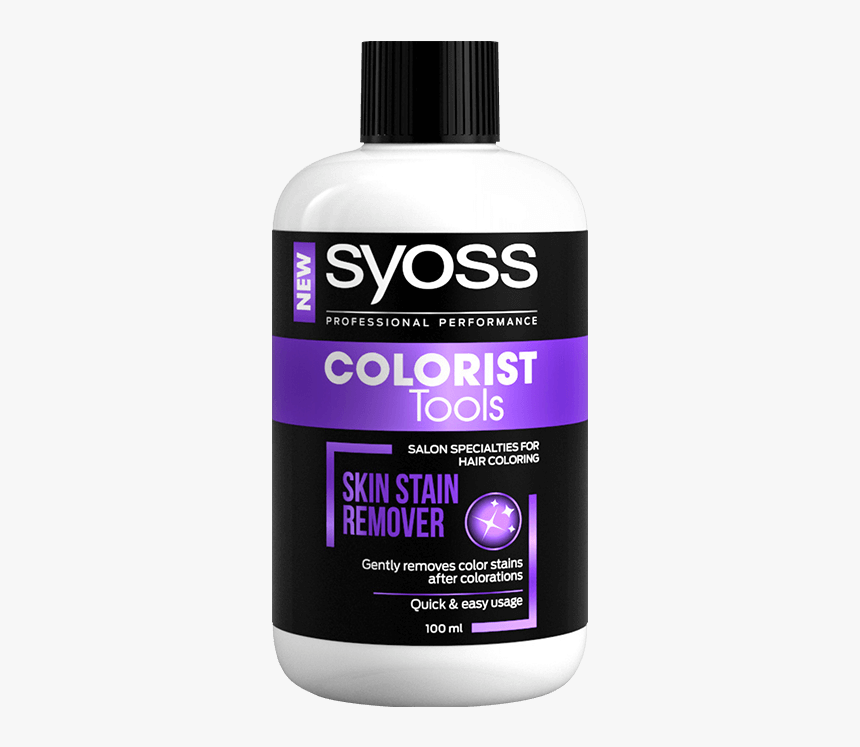 Syoss Com Color Colorist Tools Skin Stain Remover - Syoss Shampoo, HD Png Download