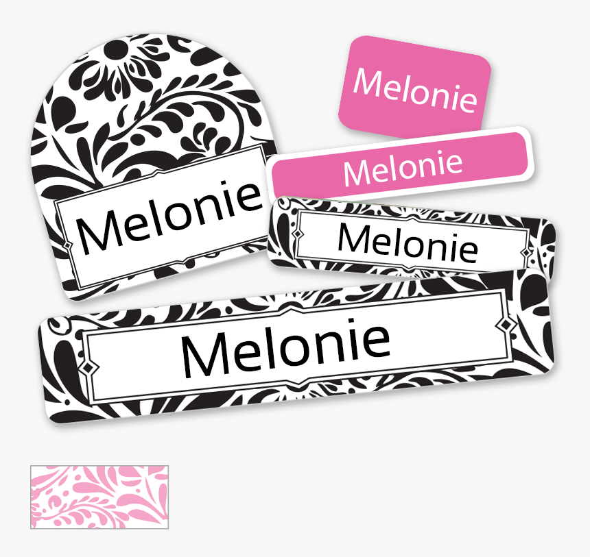 Filigree Back To School Labels For Kids - Paper, HD Png Download