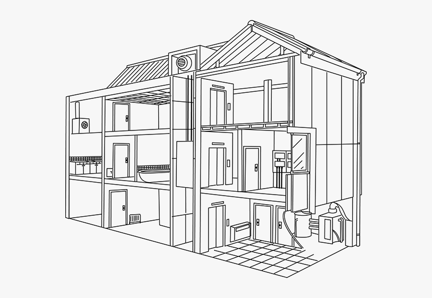 House, HD Png Download