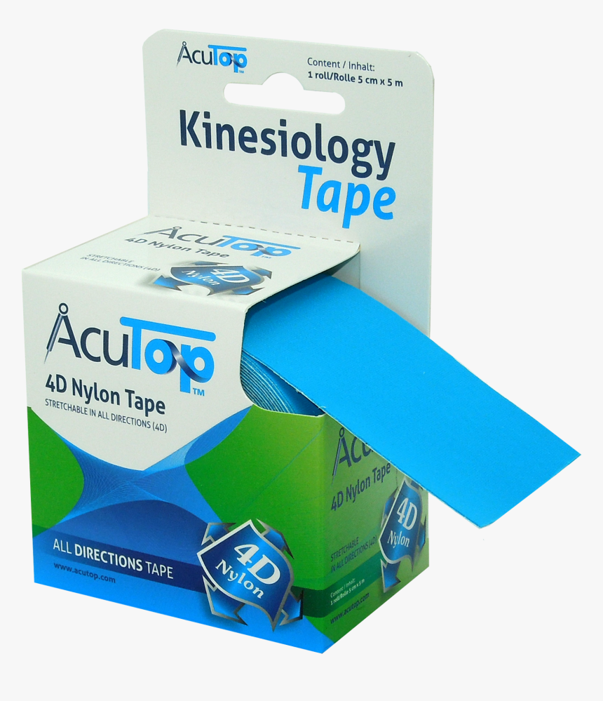 Acutop® 4d Nylon Tape - Elastic Therapeutic Tape, HD Png Download