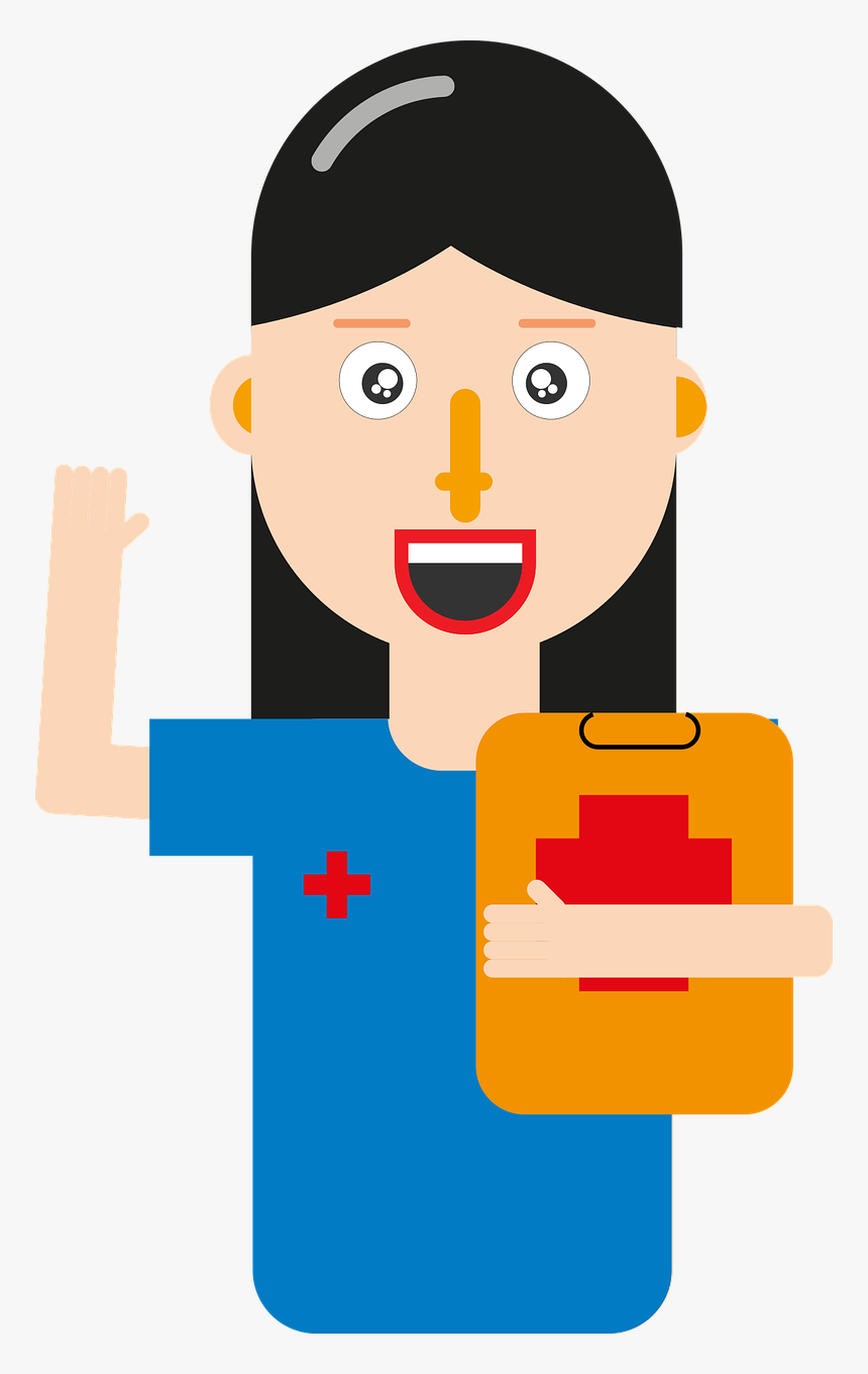 Medical Service Staff, Nurse, Doctor, Hospital, Health - Cartoon, HD Png Download
