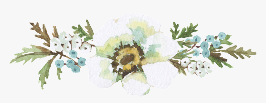 Flores Blancas Ornamento Decoracion De Moda Png - Portable Network Graphics, Transparent Png