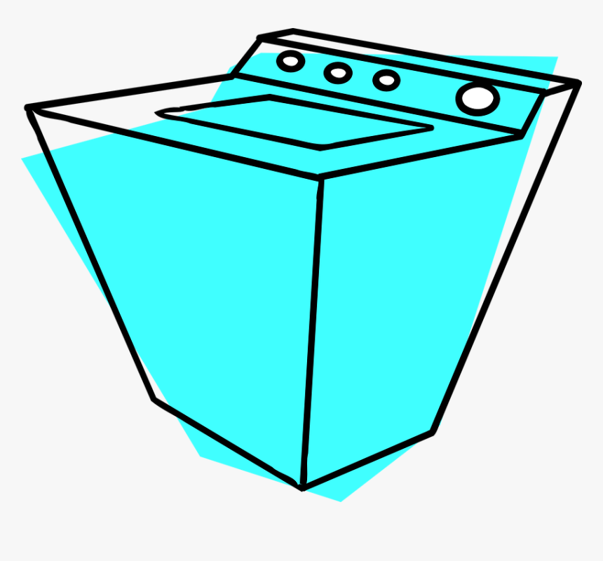 Transparent Lavadora Png - Washing Machine Clip Art, Png Download
