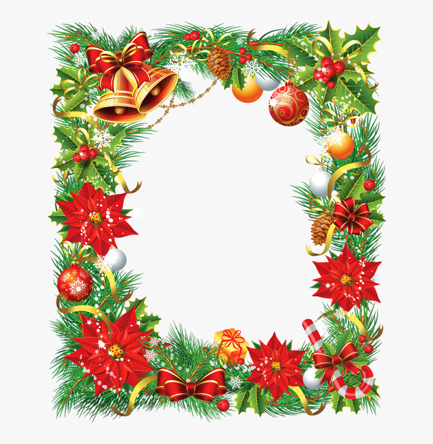 Frame Design For Christmas, HD Png Download