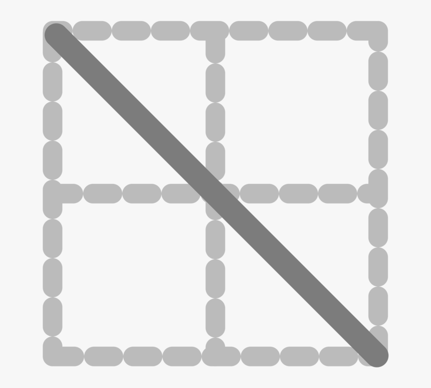 Triangle,square,angle - Tables And Borders Icon, HD Png Download