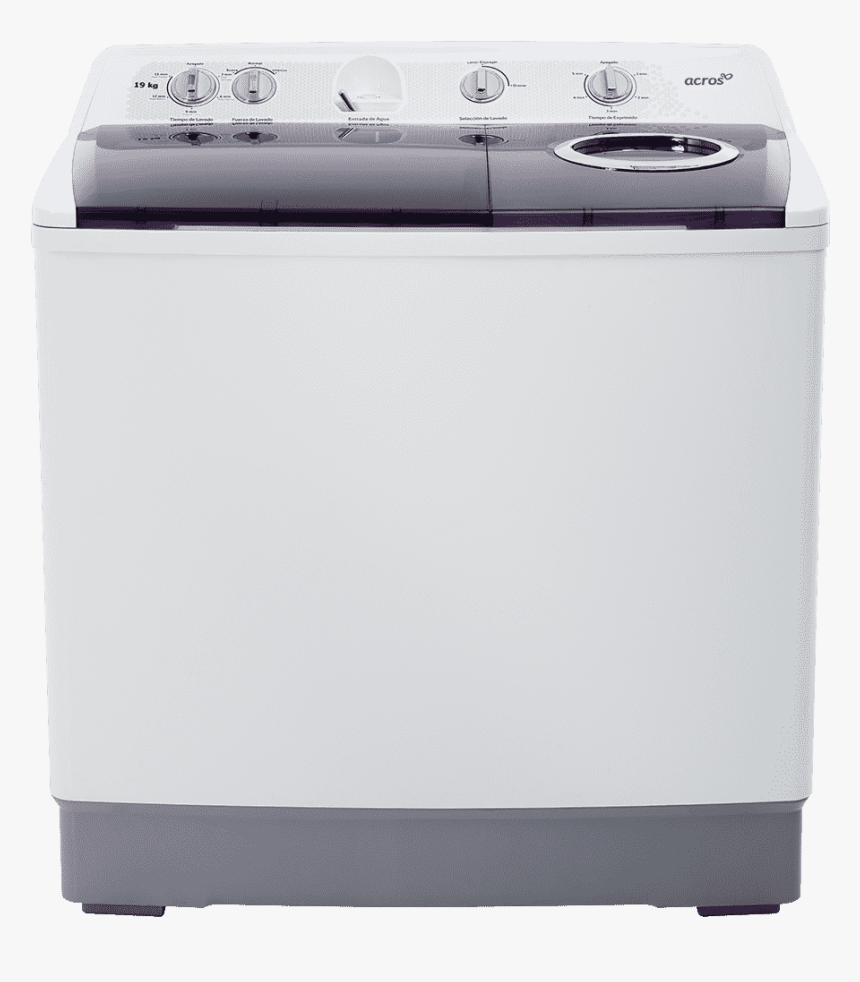 Lavadora Acros 19 Kg Dos Tinas, HD Png Download